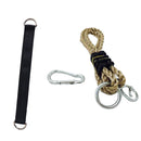 Outdoor Sports Toy ACCS Hanging Strap & Snap Hook & Rope 1M Set for Swing Fixing Kits Garden Supplies Hiking Camping