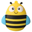 Fashion Cool USB 2.0 Memory Stick Flash Pen Drive Yellow Bee Animial Shape Data Storage 16GB
