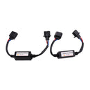 Pair H13 12V Headlight Canbus LED HID Error Cancellers Anti-Flicker Resistors Easy to Install