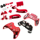 ABS Metal Full Housing Shell Case Kit Replacement parts for Xbox One Wireless Controller Red Color