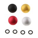 4 Packs Camera Convex Shutter Release Button Replacement Part for Fujifilm Canon Nikon etc