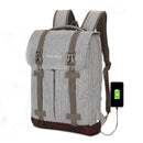 Waterproof Laptop Backpack Travel Bag School Bookbag Rucksack w/USB Port