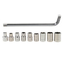 10Pieces Wheel Telescopic Car Van Brace Socket Tyre Nut Wrench Repair Tool