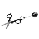 Multipurpose Scissors Fishing Line Nippers Cutters Fishing Zinger Retractor for Fishing Line / Lead / Paper and Daily Use