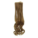 Fashion 25cm DIY Doll Wigs Long Curly Wavy High Temperature Wire Handmade Chestnut