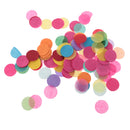 1000pcs/Pack Romantic Wedding Birthday Scatters Multicolor Circle Paper Balloons Throwing Confetti Decoration Supplies DIY Crafts