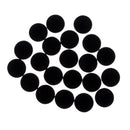 50 Pieces Anti-Skid & Scratch Felt Furniture Protection Pads Kit & Self Adhesive Floor Scratch Protectors Set Black 30mmx3mm