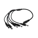 DC 1 F to 5 M Output Power Splitter Cable Y Adapter For CCTV Accessories