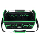 Open Top 19'' Work Tool Bag Handyman Repairman Plumber Tool Storage Tote