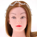 Wedding Party Crystal Wavy Pearls Headpiece Wedding Jewelry Costume