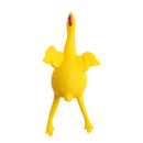 Soft Rubber Squeezing Plucked Chicken Laying Egg Tricky Toy Novelty Gift