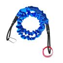 Heavy Duty Elastic Coiled Kayak Canoe SUP Paddle Leash Tie Rope Bungee Boat Fishing Rod Safety Lanyard Tether Cord for Sit on Top