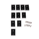 10 Pcs Small Aluminium Heatsink for TO-220 Mosfet Transistors, 15x11x25mm(W*H*L) Heat Sinks