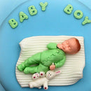 3D Silicone Baby Boy Mold For Fondant Soap Making Cake Decorating Mould
