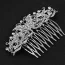 Beautiful Ladies Girls Butterfly Rhinestones Hair Comb Headwear Hair Costume