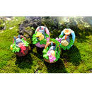 4 Pieces Micro Landscape Decorations Mini Resin Animal Garden DIY Totoro