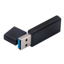 Shockproof USB3.0 Flash Drive Memory Stick Thumb Drive Disk for Laptops 64G - Black