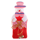 Christmas Santa Xmas Tree Hanging Ornaments Kids Candy Gift Sugar Bag Festival Party Xmas Decorations