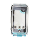 Fullbody Hermetic Screwed Case Waterproof Cover Shockproof Underwater Diving for iPhone 5/5s/5c 4'' Blue
