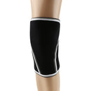 1pc Black Neoprene Knee Sleeve Weightlifting Crossfit Powerlifting Strongman