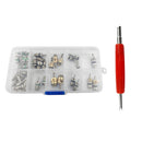 60pcs Valve Core Stem Cap Air Conditioning Refrigerant R12 R134a Remover Kit