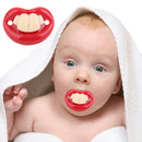 Funny Rabbit Teeth Baby Nipple Infant Pacifier Orthodontic Pacifier Teether