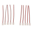 PACK 10pcs SolderlessLED Strip Light Connector Clip to 2 Pin Cable Wire for 10mm Single Color 5050/5630 Strip Lights