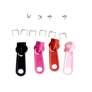 22 Pieces Assorted Colors Fix Zipper Repair Kit Zip Sliders Stops Replacements