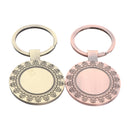 Retro Photo Keychains Stainless Steel Keyrings Bag Charm Pendant DIY Necklace Gifts ( 2pcs?
