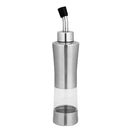 Oil Vinegar Cruet Stainless Steel Bottle Pourer Spout Bottle BBQ Picnic 150ml/220ml