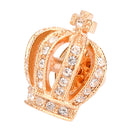 Vintage Boho Victoria King Queen Crown Crystal Brooch Pin Wedding Xmas Gift