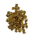 Wholesale 100pcs Antique Gold Gold Flat Square Flower Spacer Bead Jewelry Making