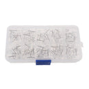 100Pcs Transparent Push Pins Notice Board Map Thumb Tacks Point Bulletin