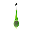 1 Pack Press Tea Infuser Silicone Filter Loose Tea Leaf Bagged Teas Strainer with Mesh Cover