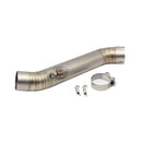 Motorcycle Exhaust Middle Pipe Slip On for Aprilia RSV4 2012 2013 2014 2015