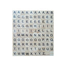 100Pieces Mixed Wooden Puzzle Tiles Letters Craft Alphabet Board Game Fun Toy Gift