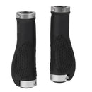 Pair Cycling Lock-on Handle Grips For Bicycle Road MTB Bike Handlebar White