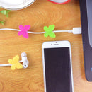 1 Set Cables Clips Self Adhesive Cord Management Wire Holder Organizer Clamp