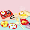 18-piece Kitchen Pretend Play Breakfast Cooking Set Educational Toy For Kids