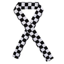 Durable Comfortable Restaurant Waiter Waitress Cooking Chef Scarf Neckerchief Sweat Towel Check Pattern Charms