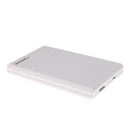 White Silicone USB3.0 2.5'' External Hard Drive Mobile Disk HDD Enclosure/Case Box