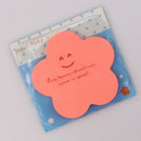 1Piece Of Staples Stickies 3x3 Inch Assorted Simple Memo Pad Flower Design