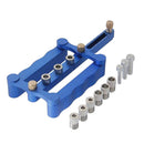 Self Centering Dowel Jig For Corner Edge Surface Joints Drilling Wood Clamp