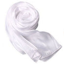 Elegant Stunning Silky Iridescent Wrap Stole Shawl Scarf Wedding Bridal Evening Wear Ball Party Prom Supplies White