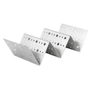 Taco Shell Holder Tortilla Stand Rack Stainless Steel Tray Holds 2-3 Tacos