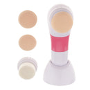 Professional Electric Sonic Facial Cleansing Brush Sponge Massage Blackhead Remover with Pedestal