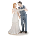Wedding Engagement Cake Topper Figure Bride Groom We Did Couple Cake Decor