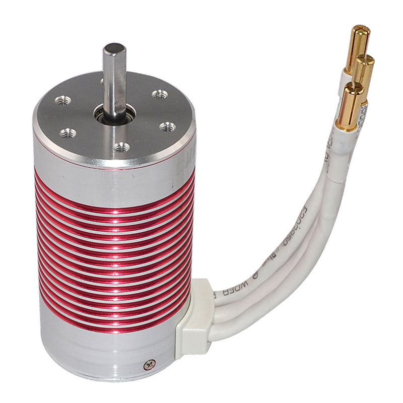 1/10 Vehicle Parts 3100KV 4P Brushless Motor Waterproof 5mm for RC Car Truck