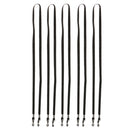 5PCS/SET Nylon Eyeglasses Sunglasses Eyewear Lanyard Cord Holder Sports Gym Home Outdoor Travel Accessories Black