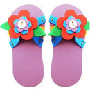 Cute Hand Craft EVA Foam Materials DIY Slipper Great Kids Educational Toys Flower